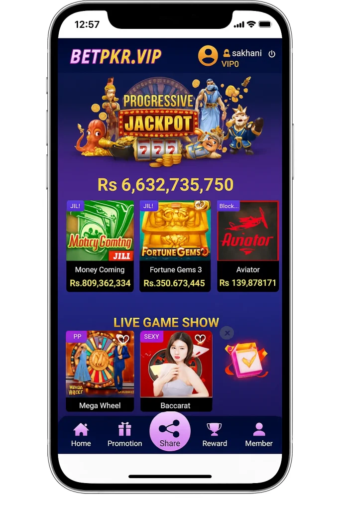 Download the BetPKR Game v2.0 APK for iOS and Android devices 3 BetPK