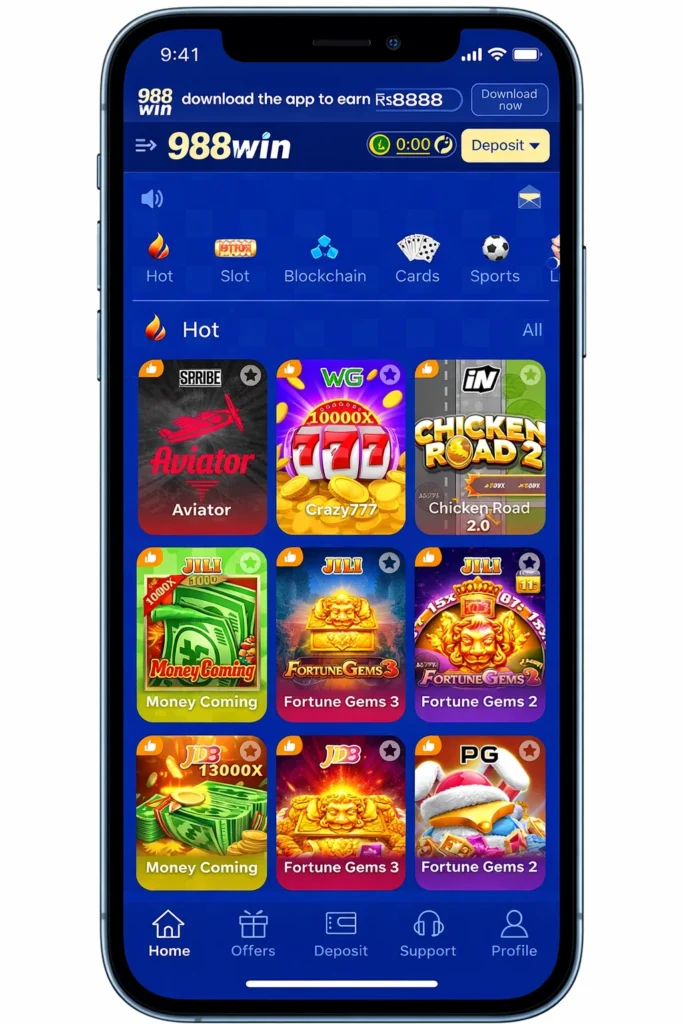 988Win Game Download Free Latest Version & Earn Money in Pakistan 2 988win game
