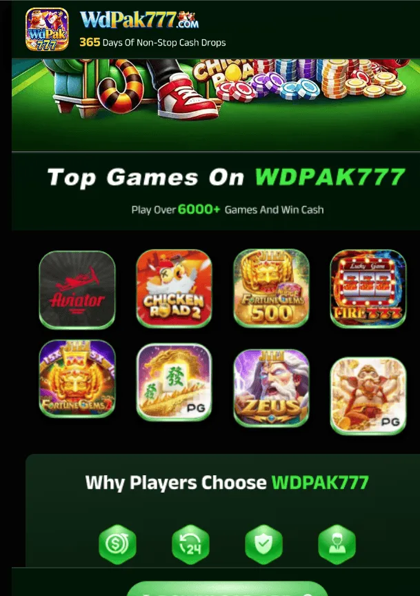WDPAK777 Game Features, How to Deposit, Withdraw & FAQs | 2026 3 Screenshot 12